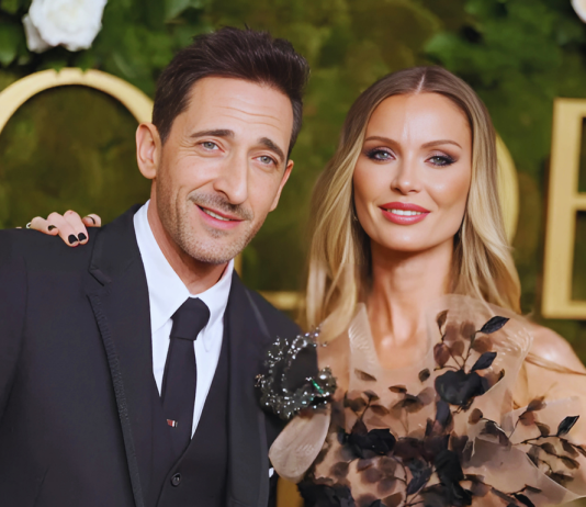 Georgina Chapman’s Priceless Reaction to Adrien Brody and Halle Berry’s Oscars 2025 Kiss image 10000 01