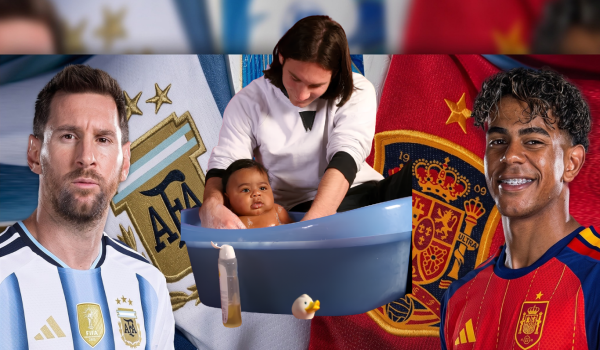 19 Years Later! Messi Faces the Baby He Once Held in Football’s Biggest Match Images 10000 13