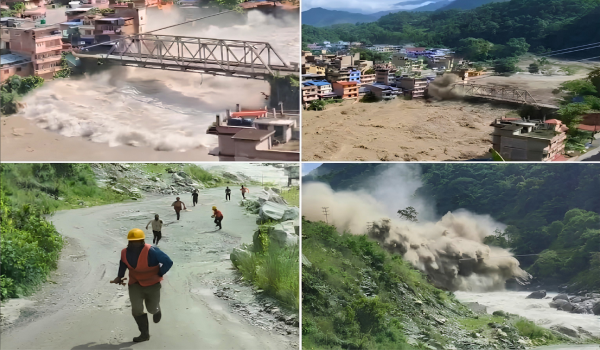 Nepal Flash Flood Video: Workers Run for Their Lives as Huge Torrent Strikes Images 10000 01
